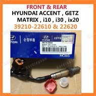 O2 SENSOR FRONT & REAR # HYUNDAI ACCENT , GETZ , MATRIX , i10 , i30 , ix20 # OXYGEN O2 EXHAUST SENSO