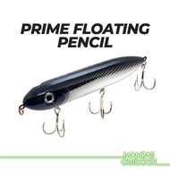 Prime Floating Pencil 25g / 12.5cm Toman Haruan Snake Head Topwater Fishing Lure Baits Pancing Ikan