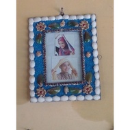 / frame, shell photo frame, 5R size