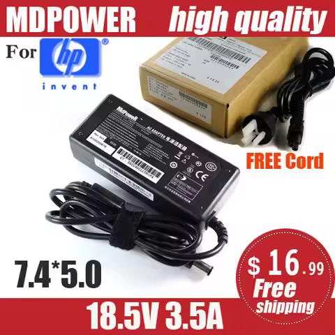 MDPOWER For HP EliteBook 8530p 8540w Notebook laptop power supply power AC adapter charger cord
