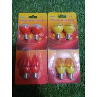 Replacement LED Bulb Red/Yellow E12