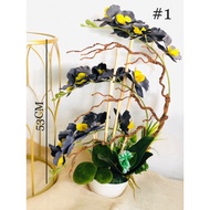 GUBAHAN ORKID MATERIAL C0TT0N PASU SERAMIK