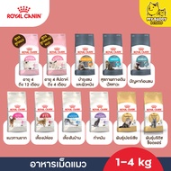 royal canin อาหารเม็ดแมว สำหรับ ลูกแมว และ แมวโต ขนาด 1.2 - 4 กิโลกรัม (ลดราคาเฉพาะสูตรที่แจ้ง)