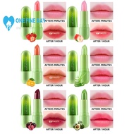 Set Color Changing Aloe Vera Lip Balm Long Lasting Moisturizing Refreshing Sticky Lipstick H0d0