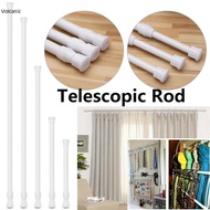 Multifunctional Telescopic Shower Curtain Rail Extendable Rod Bathroom Free Punching Adjustable Bedroom Clothes Hanger