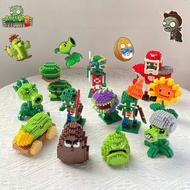 Plants vs Zombies Angry Fruit 3D Cartoon Assembly Toy Model