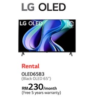 LG TV OLED - Sewa Bulanan / Monthly Rental (free 5 years maintenance)