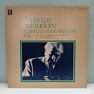 #CC54-7 LP TERPAKAI [ YVES NAT & BEETHOVEN - COMPLETE PIANO SONATAS VOL.5 ] USED LP < NM >