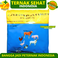 USFA B COMPLEX TABLET - Vitamin B Komplek Untuk Pertumbuhan & Nafsu Makan Sapi Kambing Ayam Babi
