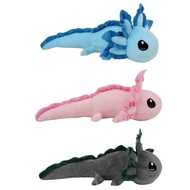 [Hot Sale Doll Pillow] Hot Sale Axolotl plush Simulation Salamander Doll Cute plush Toy Hexagonal Ar