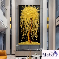 DIY 5D Diamond Painting Embroidery Landscape Flowers Lucky Tree Money Tree Beads Painting