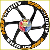 ◸ ♕ ◺ HONDA XRM 125 DECAL MAG STICKER GOOD FOR 2 MAGS