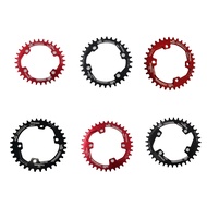 Chainring 30T/32T/34T/36T/38T Crankset Single Chain Ring Chainwheel Tooth Plate 4 Pieces Sprocket Bo