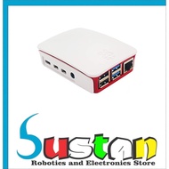 CASE RASPBERRY PI 4B WHITE RED CASING RASPBERRY PI 4 MODEL B RED WHITE