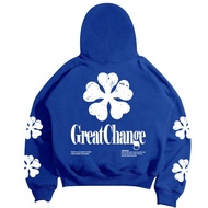 ENOCH | BOXY HOODIE | GREAT Change | FLEECE 280-300 GSM