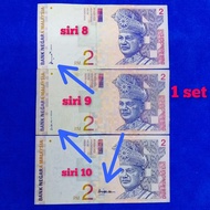 duit kertas RM2 lama complete set duit kertas lama duit lama duit Malaysia lama duit syiling lama barang antik barang lama