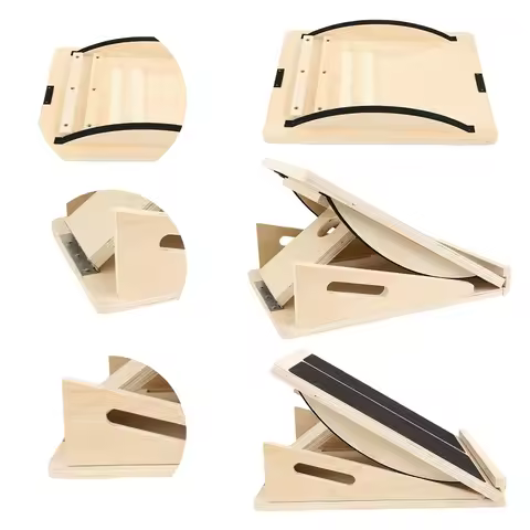 Exercise Incline Board Multifunctional Adjustable Squats Slant Board Heavy Duty Calf Stretch Balance