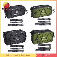 [Baosity1] Bike Handlebar Bag Small Hard Shell Reflective Frame Bag