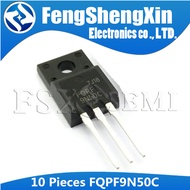 10 FQPF9N50C TO-220F 9N50C 9N50 TO220F FQPF9N50 N Type MOSFET