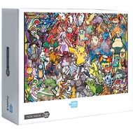 New Pikachu Anime Game Pokemon Ash Ketchum Jigsaw Puzzles 1000 Pcs Jigsaw Puzzle Adult Puzzle Creative Gift