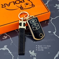 Mazda3 Atenza Axela Car Key Case 3-Button Type Folding Tpu Work