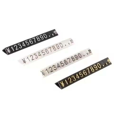 10pcs mini Digital Cubes Number RMB Bidding Kit Jewelry Watch Shop Price Tag Display Block Stand RMB