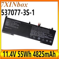 7XINbox 537077-3S-1 55Wh 4825mAh Laptop Battery For IPASONS SmartBook S1 For Infinix InBook X1 XL11 