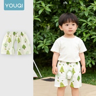 [Youqi] China 0-2 Years Old Baby Pants 26 Years Old Summer Baby Fashionable Loose Open Shorts Childr