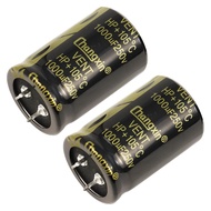 2Pcs 250V 1000UF Kapasitor Elektrolitik Snap-in 30x45mm(1.18x1.77in) Tahan Lama, Kestabilan Tinggi, 