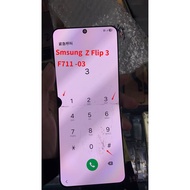 6.7inch super amoled with scratches dot line for samsung Z Flip 3 F711 LCD Display Touch Screen Asse