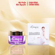 Kem face tím dưỡng trắng da mờ thâm nám tàn nhang NCollagen Hân Nguyễn 25g