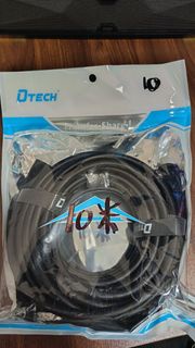 DTECH 帝特 H008 HDMI 19+1 全銅 高清影音線 10米 鋒形 黑色