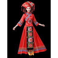 Ethnic Costume Female Summer Minority Ethnic Miao Ethnic Dance Costume Yunnan Miaozhai Miaojia Perfo