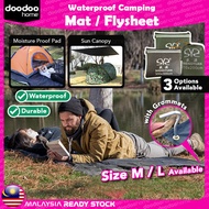 Alas Tanah Khemah Waterproof Camping Mat Flysheet Beach Picnic Tent Glamping Mat