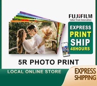 5R 50pcs Photo Printing Fuji Glossy Paper