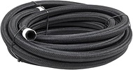 Mandark Car Fuel Line, 6AN 10FT Vehicle CPE Fuel Hose for 3/8" Tube Size, Nylon Braided Automotive T