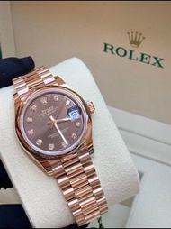 💫全新🆕Rolex 278245Datejust 31玫瑰金 最🔥巧克力鑽石字 公價港幣257200 剛到現貨🔥好折扣🔥