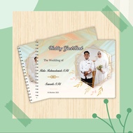 Custom Guest Book Custom Photo Wedding Guest Book Photo Custom Photo/ Softcover/
