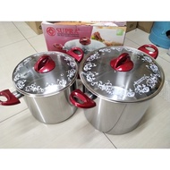 SUPRA STOCK POT+GL RENDA 8/12 QT SP-812-SPGL