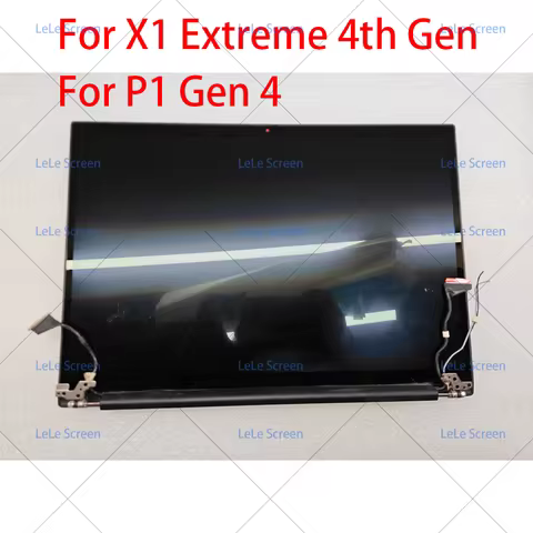 16" For Lenovo ThinkPad X1 Extreme 4th Gen P1 Gen 4 Screen Laptop LCD Display Full Assembly Type 20Y