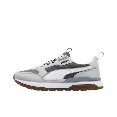 PUMA R78 Casual Shoes Unisex Low Top Light Gray/White 380728-16