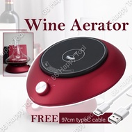 Electric Wine Aerator Decanter Carafe Pourer Smart Shaker Portable USB Rechargeable Speed Adjust Win