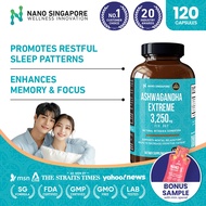 Ashwagandha Extreme 3,250mg w/ Natural Withania Somnifera