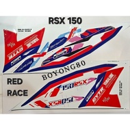 RSX 150 CUSTOM DESIGN ( 63 ) BODY STICKER ( READY STOCK )