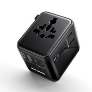 Rocoren อะแดปเตอร์ชาร์จเร็วไฟฟ้า Adaptor Traveling อเนกประสงค์28Wปลั๊กไฟการเดินทางระหว่างประเทศตัวแป