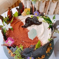 鑠甜點 自取款 神木 花生 拿鐵 奶霜 戚風蛋糕 慶生 蛋糕 父親節