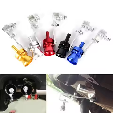 1Pcs Universal Sound Simulator Car Turbo Sound Whistle Vehicle Refit Device Exhaust Pipe Turbo Sound