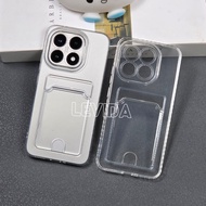 Xiaomi 15T Xiaomi 15T Pro Xiaomi 14T Xiaomi 14T Pro Clear Wallet Card Case Clear / Card Case Clear C