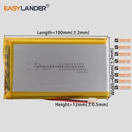 1260100 3.7V 10000mAh Lithium Li-ion Polymer Battery 3060100 4060100 5060100 6060100 7060100 8060100