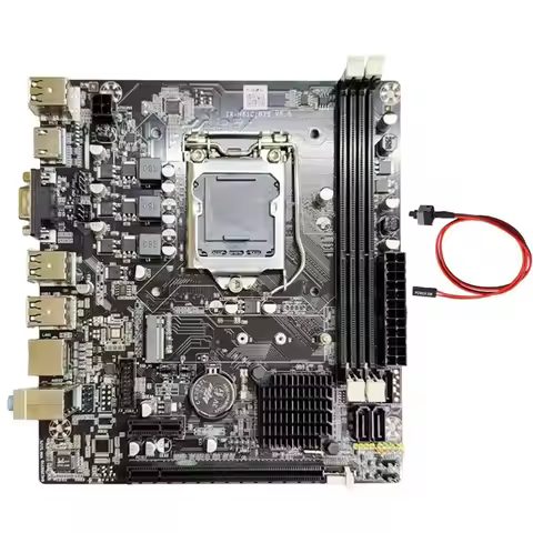 TA--Ready H61 Computer Motherboard DDR3 LGA1155 2X DDR3 Memory Slots 6X USB Ports For G1610 1620 163